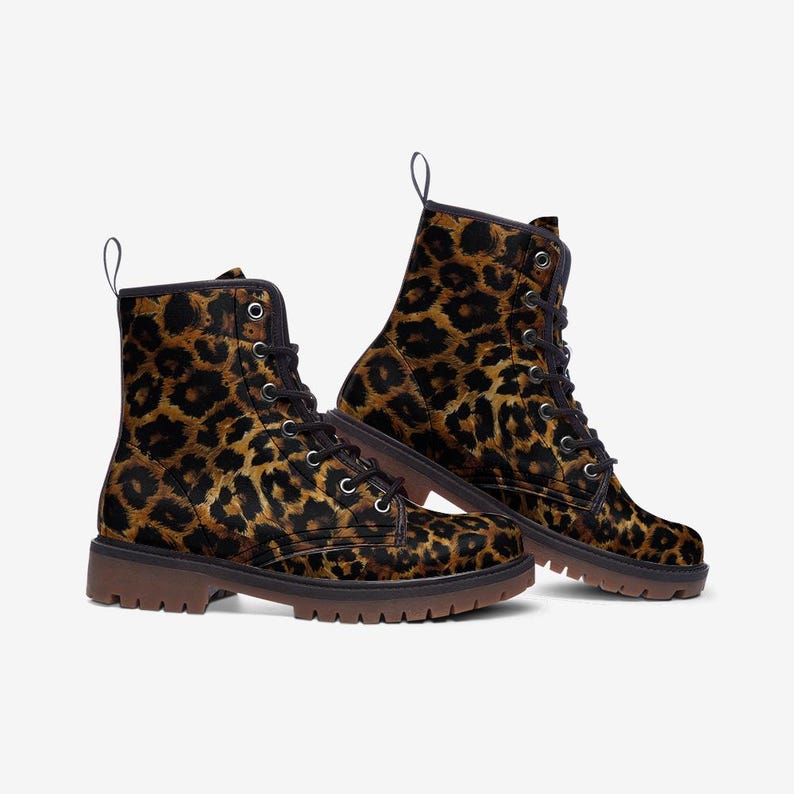 Leopard Print Boots