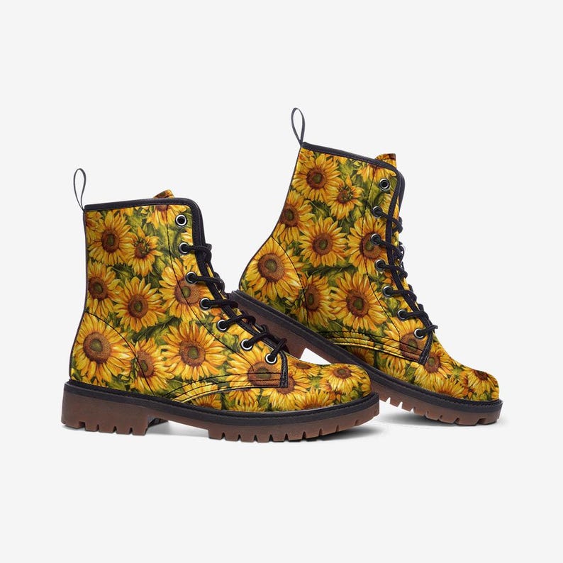 Sunflower Boots Floral